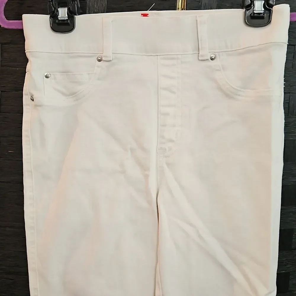 Spanx White High-Waisted Leggings Size Small/ Petite